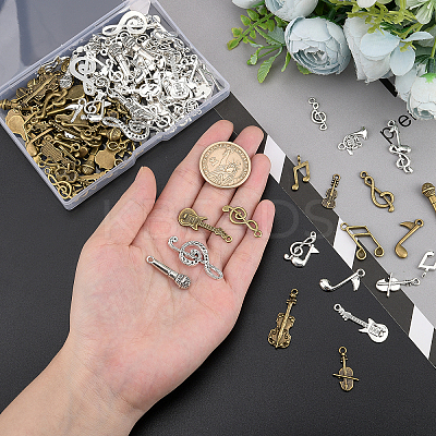Tibetan Style Alloy Pendants TIBE-PH0002-08-1