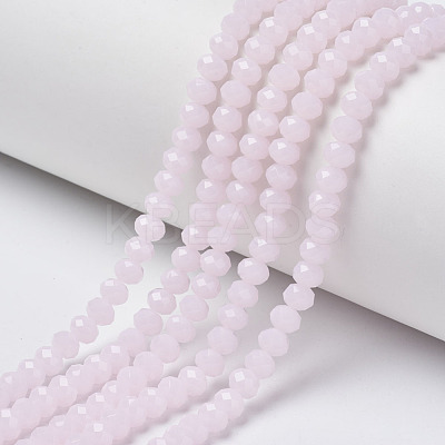 Glass Beads Strands EGLA-A034-J8mm-D02-1