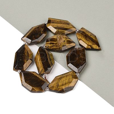 Natural Tiger Eye Beads Strands G-P548-A05-01-1
