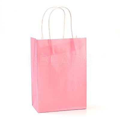 Pure Color Kraft Paper Bags LS-AJEW-G020-C-11-1