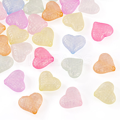 Luminous Transparent Acrylic Beads LACR-TA0001-07C-1