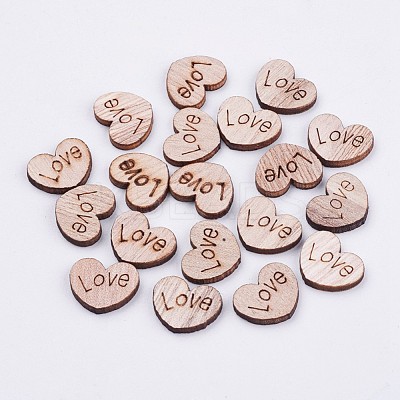 Wood Cabochons WOOD-F005-11-1