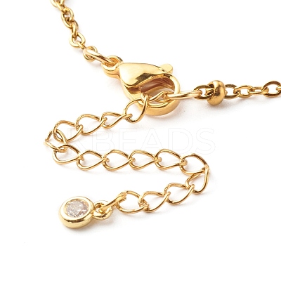 304 Stainless Steel Satellite Chain Bracelet BJEW-JB06523-02-1