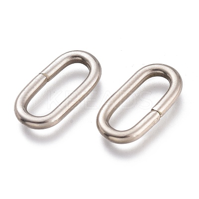 Tarnish Resistant 201 Stainless Steel Quick Link Connectors STAS-O137-15P-1