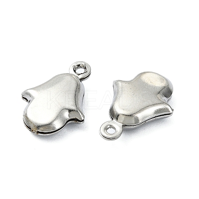 Non-Tarnish 304 Stainless Steel Charms STAS-L024-014P-1