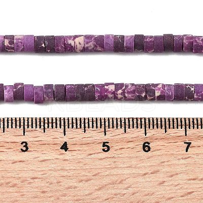 Dyed Synthetic Imperial Jasper Beads Strands G-Z089-A03-K-1