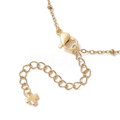 304 Stainless Steel Cross Link Chain Bracelet Making AJEW-JB01380-01-1