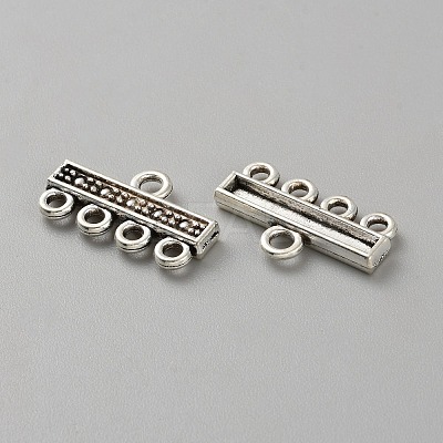 100Pcs Tibetan Style Alloy Chandelier Component Links FIND-WH0431-31I-1