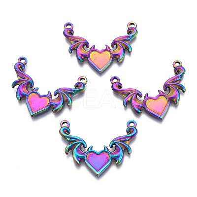 201 Stainless Steel Pendants STAS-N098-149M-1