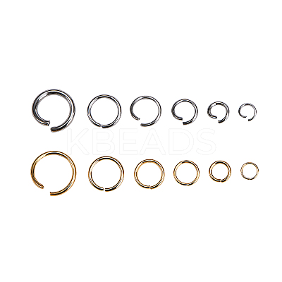 304 Stainless Steel Open Jump Rings STAS-CJ0001-113-1