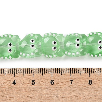 Transparent Glass Beads Strands LAMP-L078-010G-1