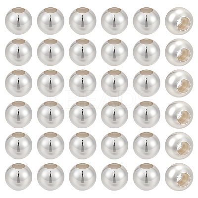 10Pcs 925 Sterling Silver Beads STER-PH0003-61A-1