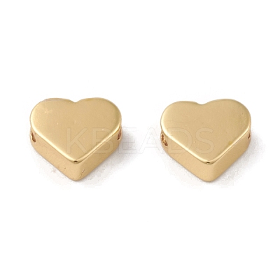 Rack Plating Brass Beads KK-G452-31G-1
