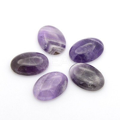 Natural Amethyst Cabochons LS-X-G-P023-05-1