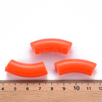 Opaque Acrylic Beads MACR-S372-001B-S026-1