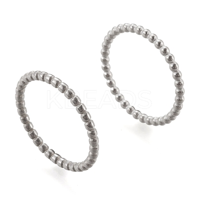 Tarnish Resistant 304 Stainless Steel Linking Rings STAS-L224-055C-P-1