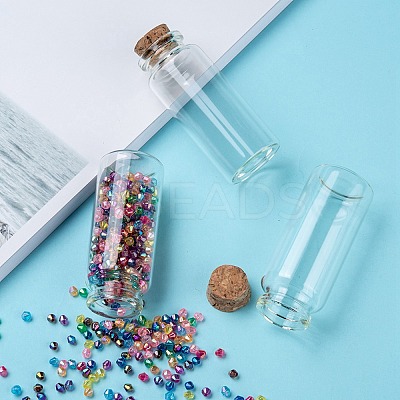 Glass Jar Glass Bottles Bead Containers LS-AJEW-S074-02G-1