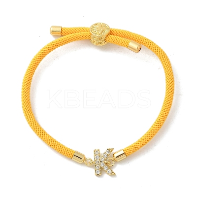 Adjustable Nylon Cord Bracelets BJEW-C096-01G-11-1