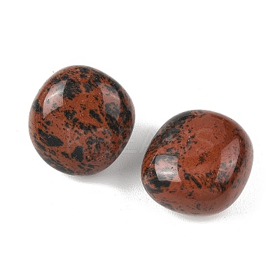 Natural Mahogany Obsidian Beads G-G348-01B-44-1