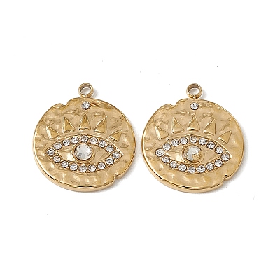 PVD Vacuum Plating 201 Stainless Steel Pendants STAS-J401-VC548-1