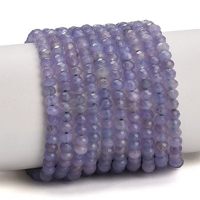 Dyed Natural White Jade Beads Strands GG-CBAF9EE-A17-3x4mm-1