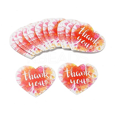 Coated Paper Thank You Greeting Card DIY-C070-01D-1