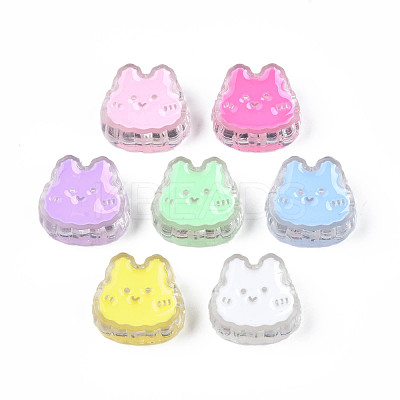 Transparent Acrylic Beads ACRC-S039-02-1