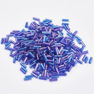Glass Bugle Beads SEED-E001-5mm-168-1