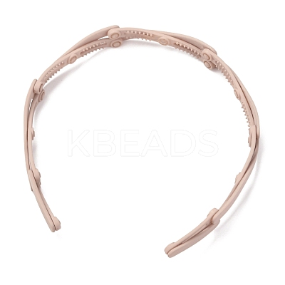 Portable Folding Resin Hairband Telescopic Headband OHAR-M001-01D-1