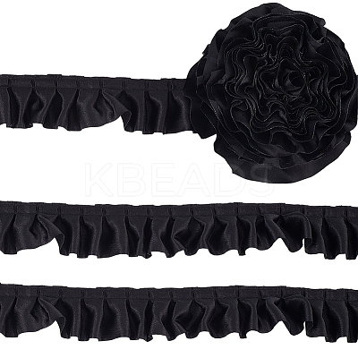 10M Polyester Ruffled Trimming OCOR-GF0004-57E-1