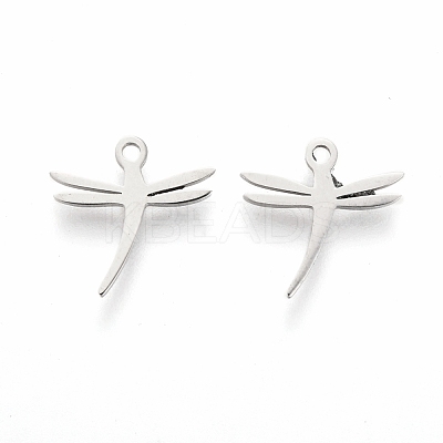 Tarnish Resistant 304 Stainless Steel Charms STAS-I151-10P-1
