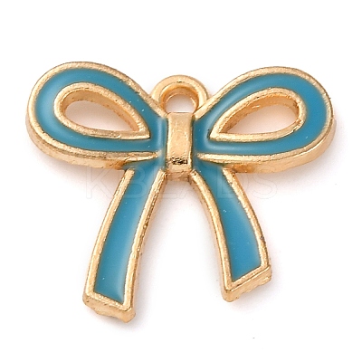 Alloy Enamel Pendants ENAM-S024-02G-C-1