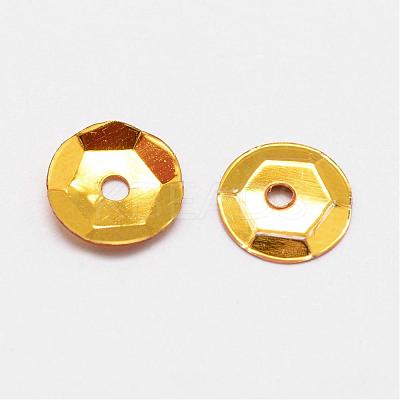 Plastic Paillette Beads PVC-A001-6mm-10-1