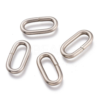 Tarnish Resistant 201 Stainless Steel Quick Link Connectors STAS-O137-15P-1
