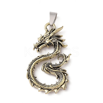 Tibetan Style Alloy Pendants FIND-B040-09AG-1