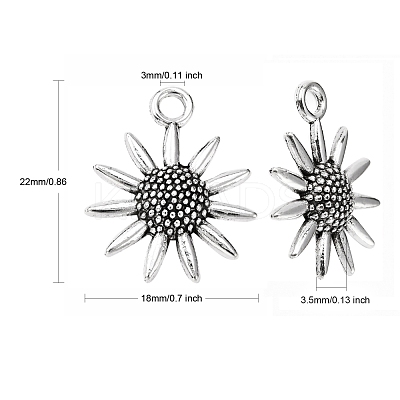 Tibetan Style Alloy Pendant LF8977Y-1