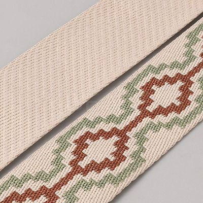 Polyester Jacquard Cross Ribbon DIY-WH0362-23B-1