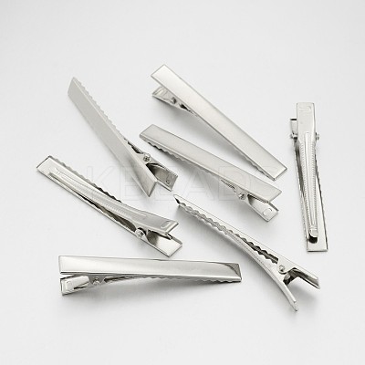 Iron Alligator Hair Clip Findings IFIN-A171-08E-02-1