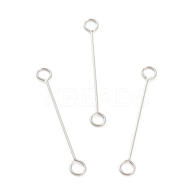 Non-Tarnish 316 Surgical Stainless Steel Eye Pins X-STAS-P277-A02-P-1