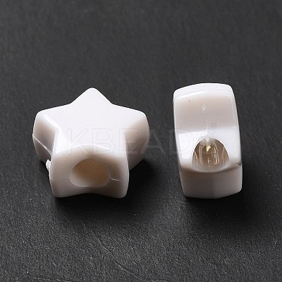 Opaque Acrylic Beads MACR-J123-08-1