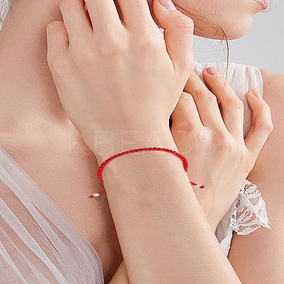 20Pcs Polyester Braided Bracelets for Women Girl BJEW-LP0001-42-1