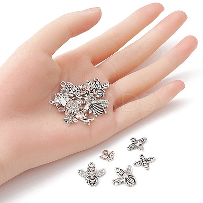 49Pcs 7 Style Tibetan Style Alloy Pendants Sets TIBEP-YW0001-45-1