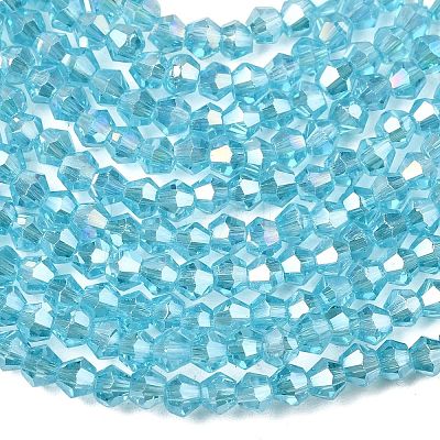 Glass Beads Strands LS-EGLA-S056-2mm-03-1