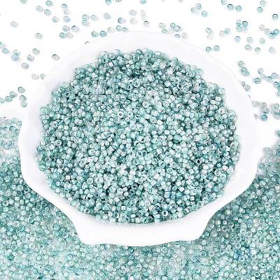 Picasso Glass Seed Beads SEED-Q041-02B-1