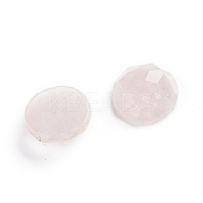 Natural Rose Quartz Cabochons G-F680-G07-1