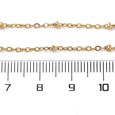 PVD Vacuum Plating 304 Stainless Steel Cable Chains Necklaces X-MAK-L015-41G-1