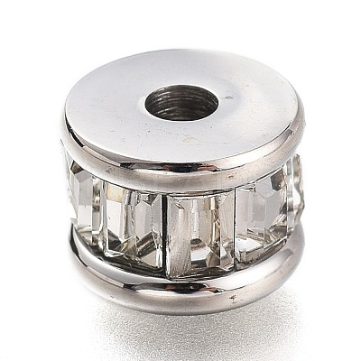 304 Stainless Steel Beads STAS-O129-01P-1