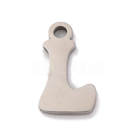 Non-Tarnish 201 Stainless Steel Charms STAS-U016-01P-L-1
