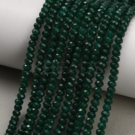 Dyed Natural White Jade Beads Strands GG-CBAF9EE-A15-3x4mm-1