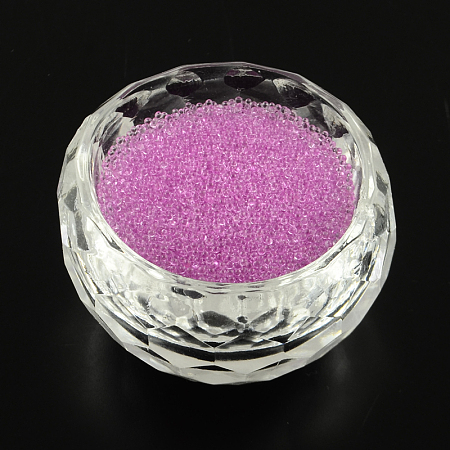 Transparent DIY 3D Nail Art Decoration Mini Glass Beads MRMJ-R038-C05-1